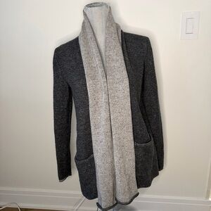 Aritzia Babaton wool and cashmere open Cardigan, Large
